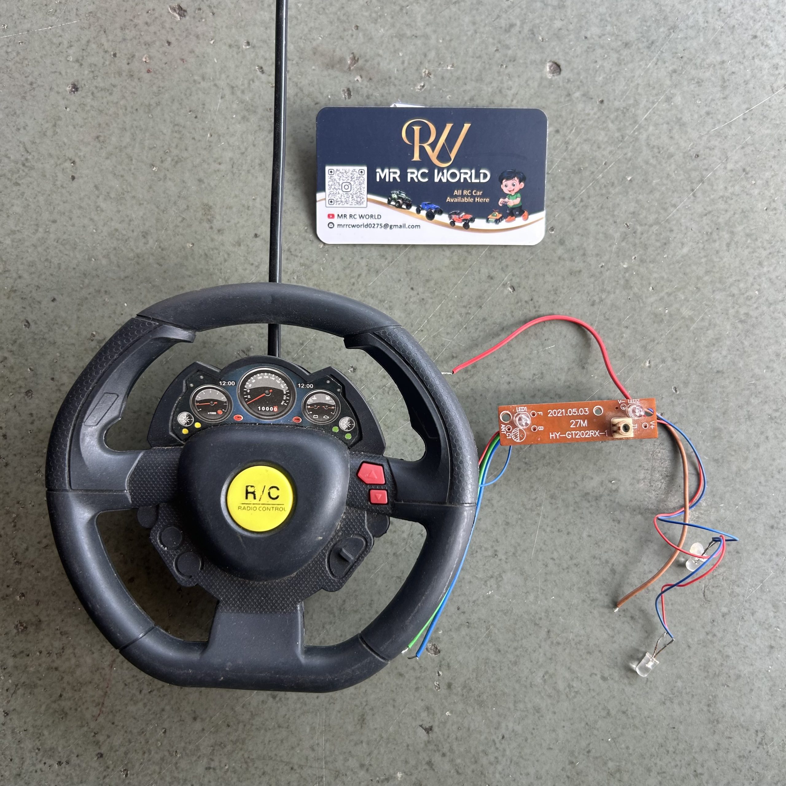 STEERING TYPE 2 CHANNEL RC TX-RX