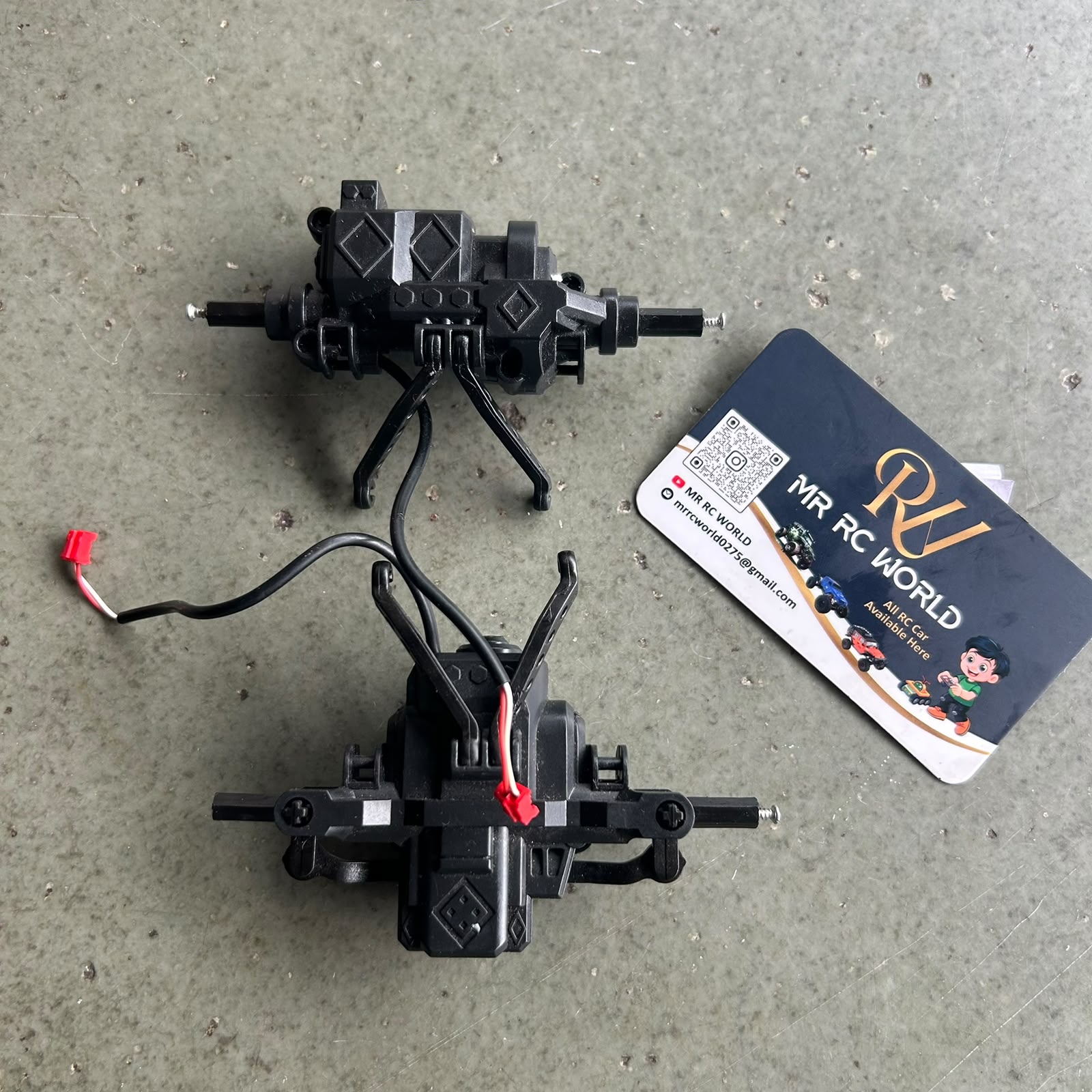 Rc Rock 2x4 Front & Back Brand Nyu Gearbox