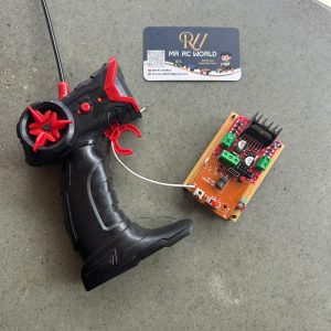 12V TO 16V MODIFIED RC TRANSMITTER