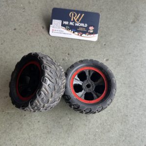 BIG RC MONSTAR TRUCK (78MM) RUBBER TYRE 2 PCS