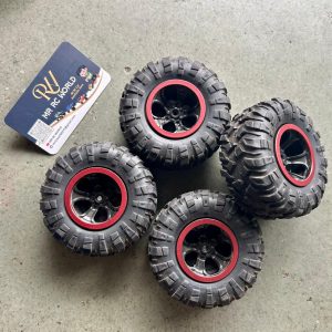 MONSTAR RC ROCK CRAWLER ( 90MM ) RUBBER GRIP TYRE 4 PCS