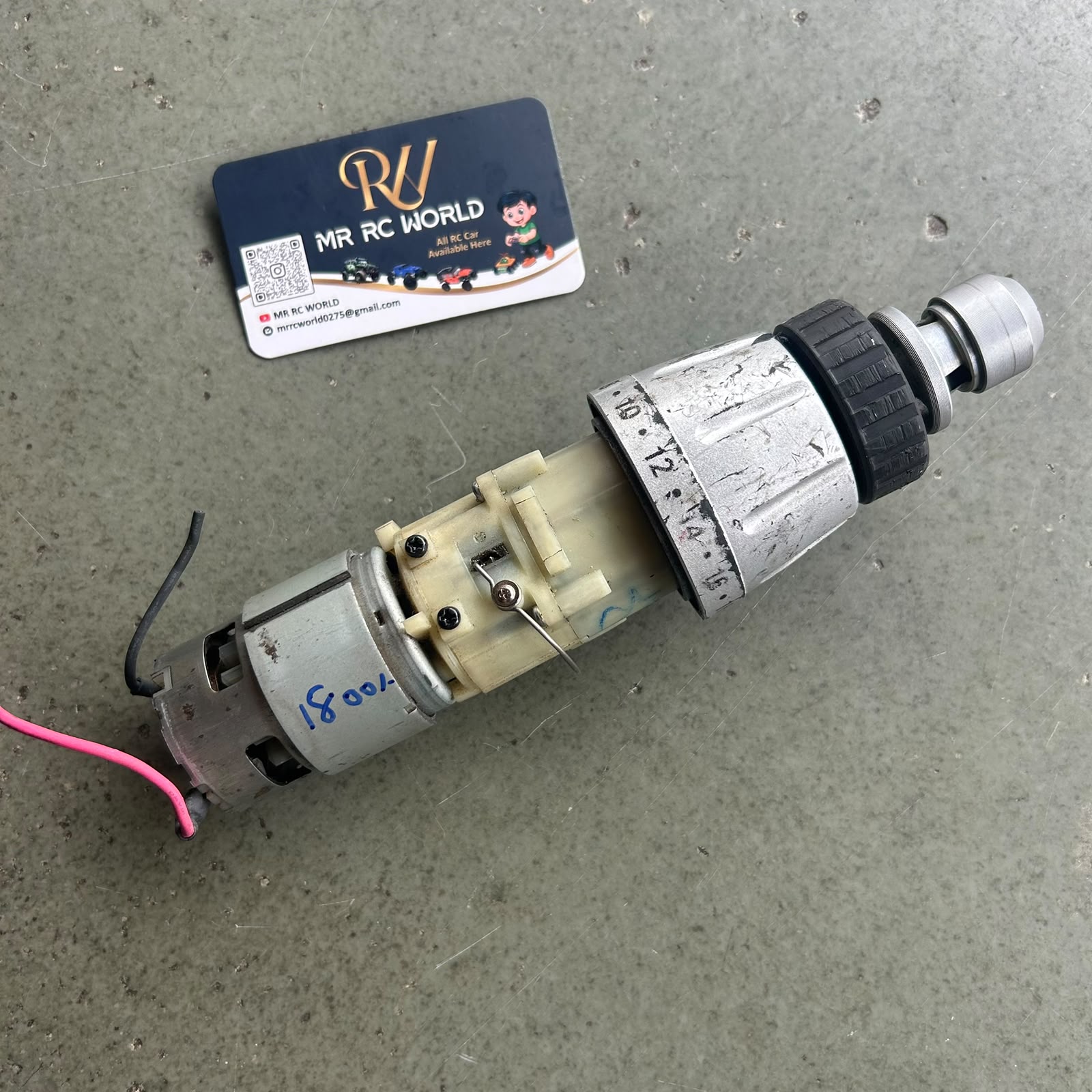 18V Dule Gear High-Torque Drill Machine & Adjustable Torque Ring