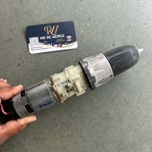 Heavy-Duty 12V-18V Dual Gear Drill Motor with Adjustable Torque Ring