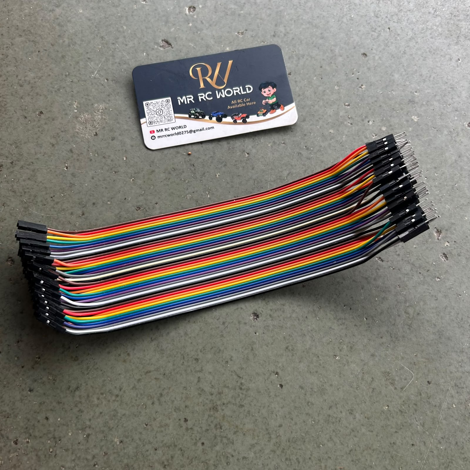 10 Pcs Colorful male-to-Female / Ribbon Dupont Jumper Wires for Breadboard & Arduino Projects