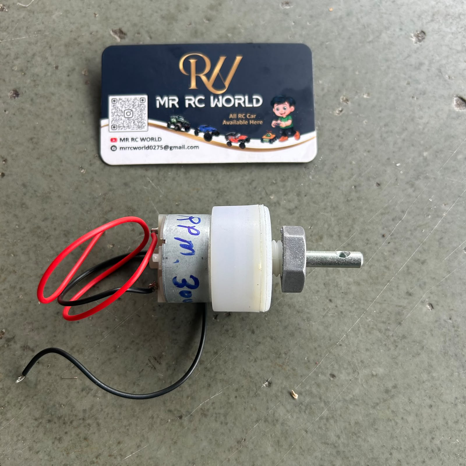 12v High Torque 300 RPM Vega Robo DC Gear Motor