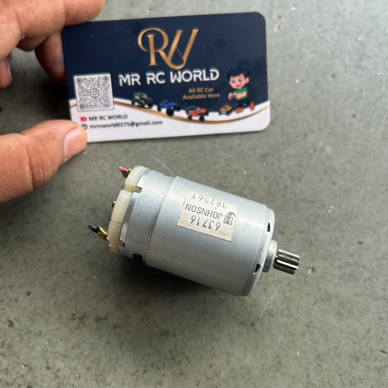 12v Johnson ORIGENAL  High-Torque DC Motor Imported