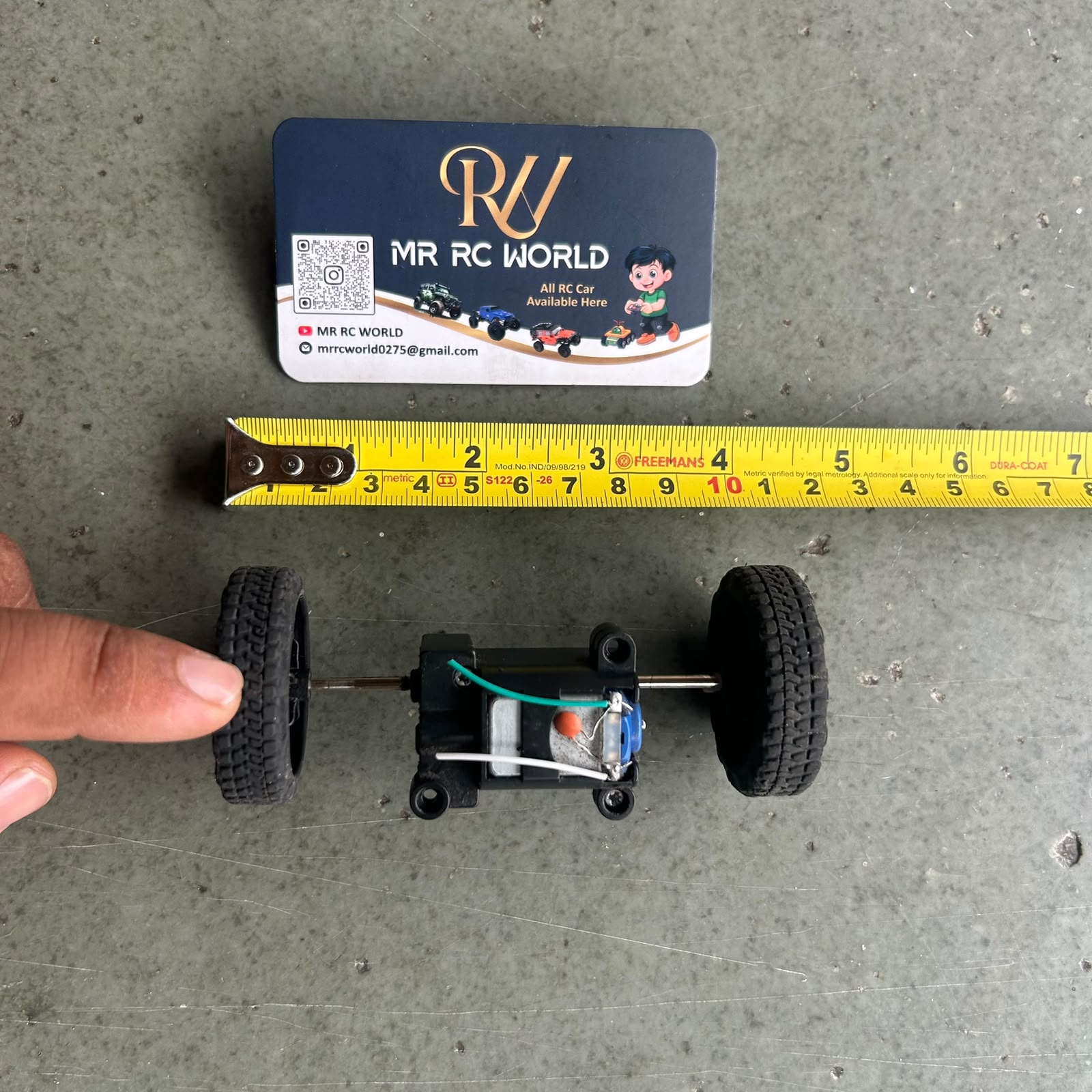 Rc Car Gear With 2pcs Tyer