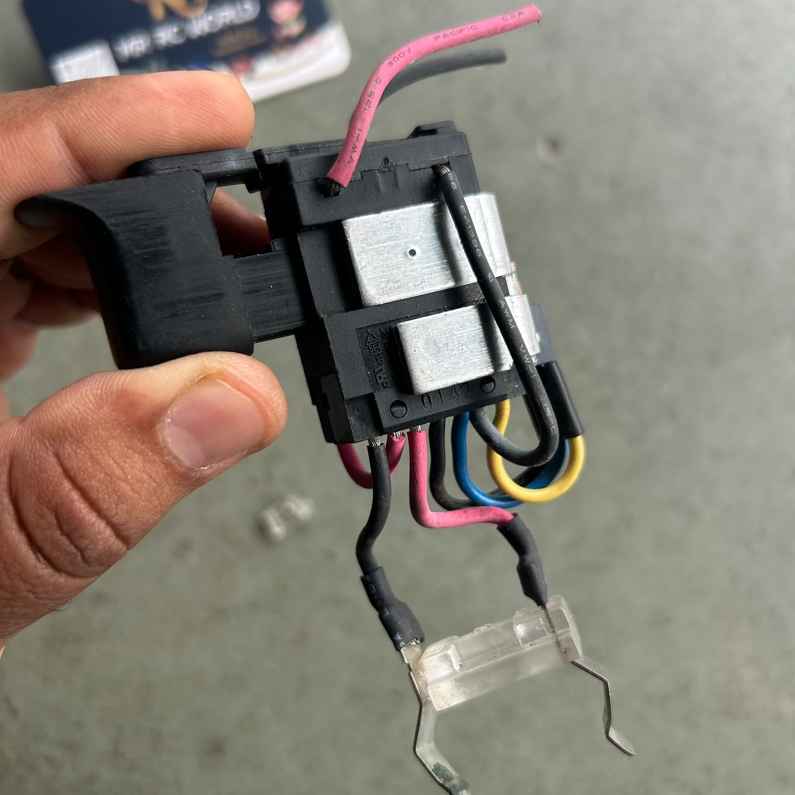 Cordless Power Tool Drill Switch 24V 20A with