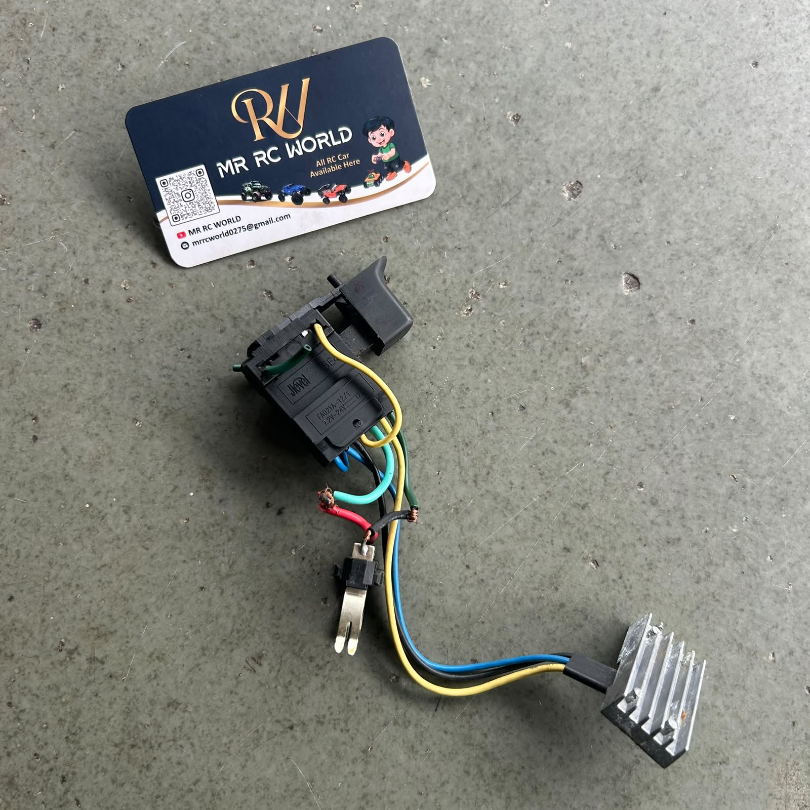 JiEvil FA021A-12/1 - Forward/Reverse Speed Control Switch for 7.2V-24V 12A Ride On Cars