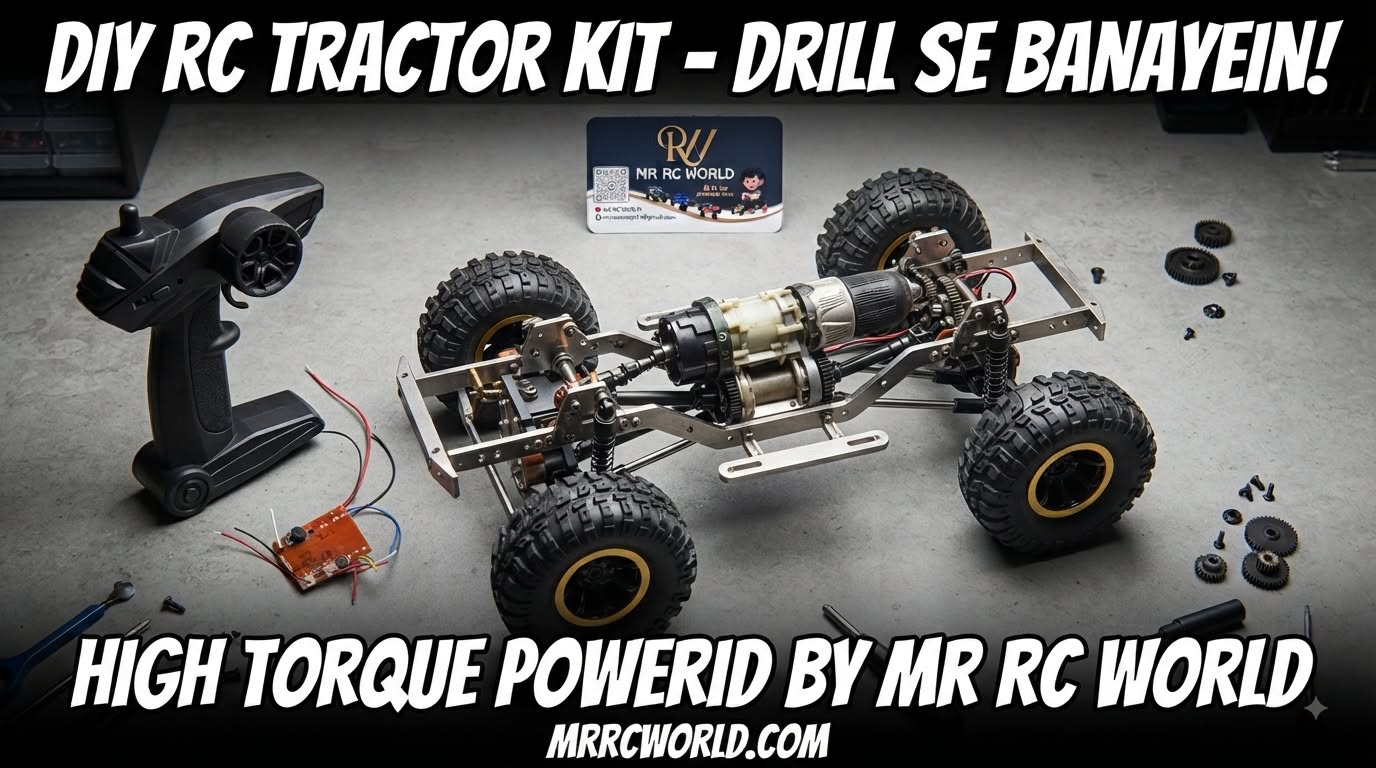 Diy Rc Tracror Drill GearBox