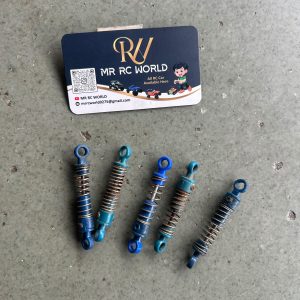 OLD RC Rock Crawler Blue Shock Absorber / Suspension Damper (Set of 5)