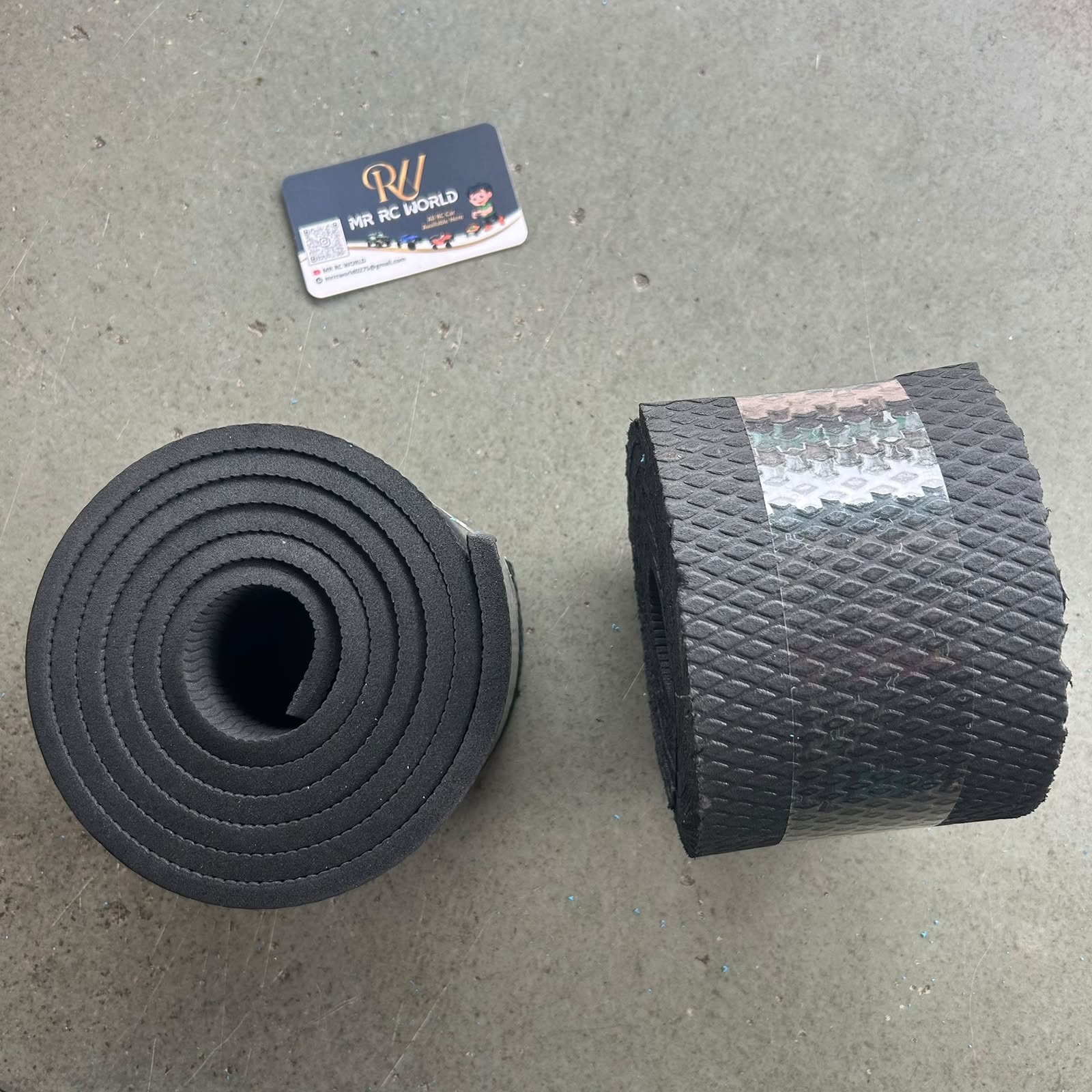 8MM BLACK DIY Rc Tractor Tyre Foam Mat 1 pcs ( Best Product )