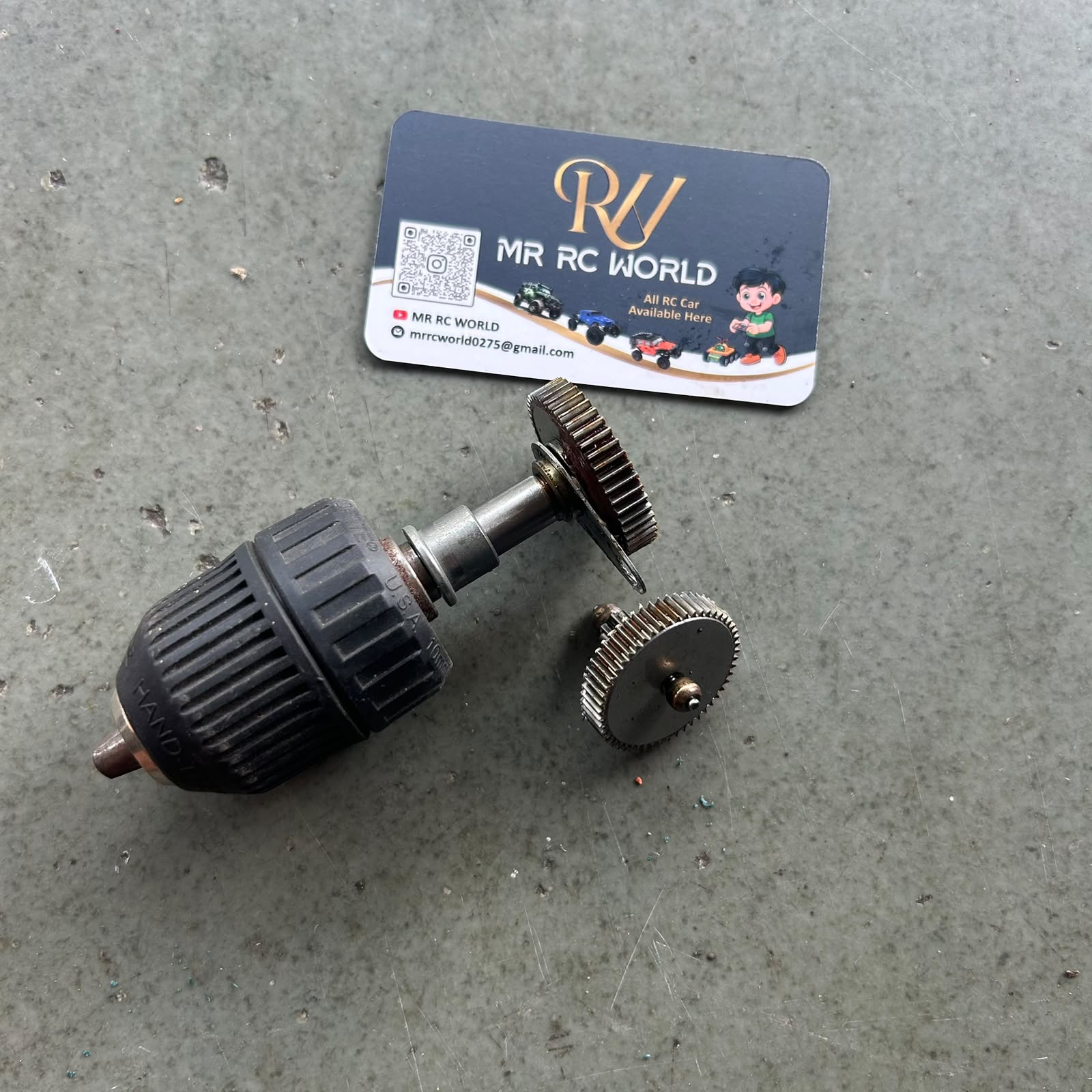 METAL DRILL GARE BOX AND CHECK